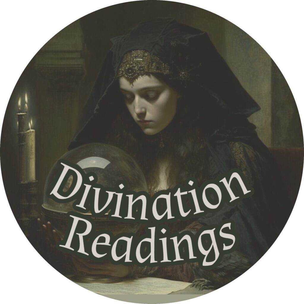 Click to book a personalized online divination reading—choose from short-form custom video insights or full live sessions, offering sacred guidance through Tarot, intuitive channeling, and spiritual clarity.