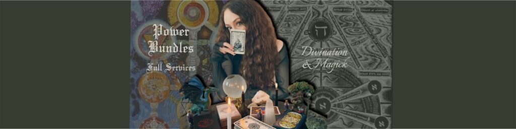 Book a Power Bundle- Sydney Evergreen's Full Services: one-on-one online session with magick and divination